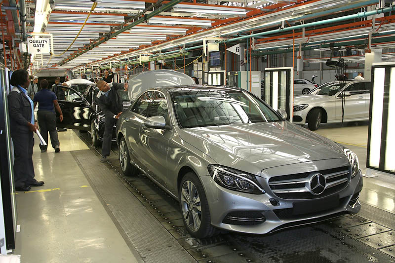 Mercedes-Benz bắt đầu sản xuất C-Class 2015 tại nhà máy Nam Phi