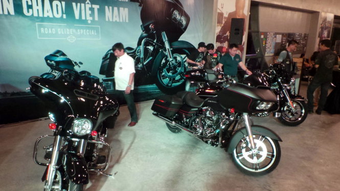 3 mẫu xe tiền tỉ được Harley Davidson giới thiệu ở Việt Nam 