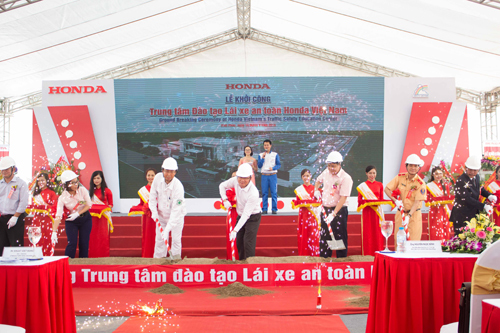  Hình ảnh trung tâm sát hạch lái xe mới của Honda Việt Nam 